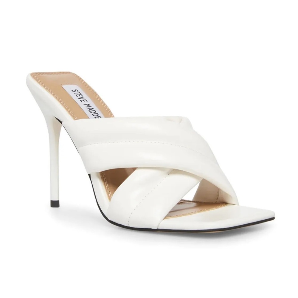Steve Madden Lyric White Heels Size 10